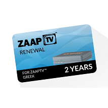 zaapTV 2 years Renewal